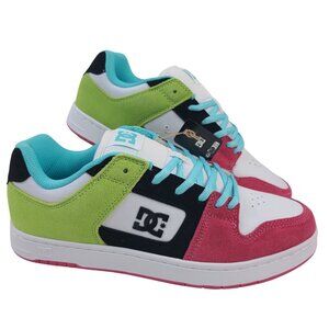 DC Women's Manteca 4 Sneakers Multi-Color Low Top Size 10 US New With Box